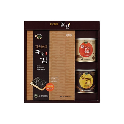 [김대통령] 추석 밥상 필수템! 캔돌김&전장김 선물세트