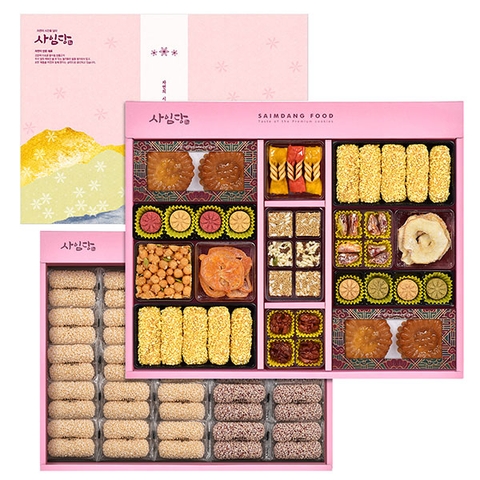 명절엔 역시 우리 한과! 고품격 전통 한과 선물세트