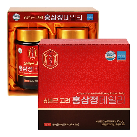 [고려홍삼정] 감사한 마음을 담은 추석 선물! 6년근 홍삼정 2P 세트